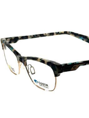 NEW COSTA DEL MAR FRF210 216 Seafoam Tortoise Women Eyeglasses 53mm 17 145